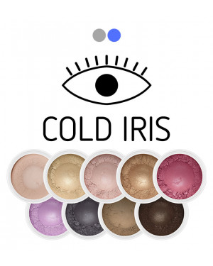 zestaw cieni mineralnych Cold Iris